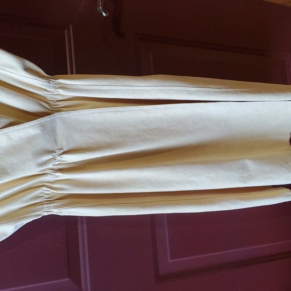 Halston RARE Saks Fifth Ave Vintage 1970 vintage yellow ultra suede wrap p2p 18 - Picture 5 of 16